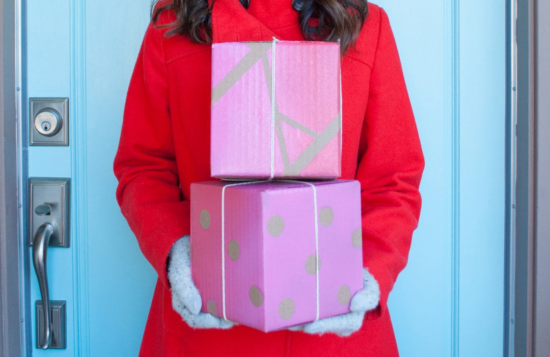 Upcycle Your Shipping Boxes with these Giftwrap Hacks