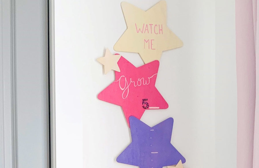 Custom Children’s Wooden Growth Chart