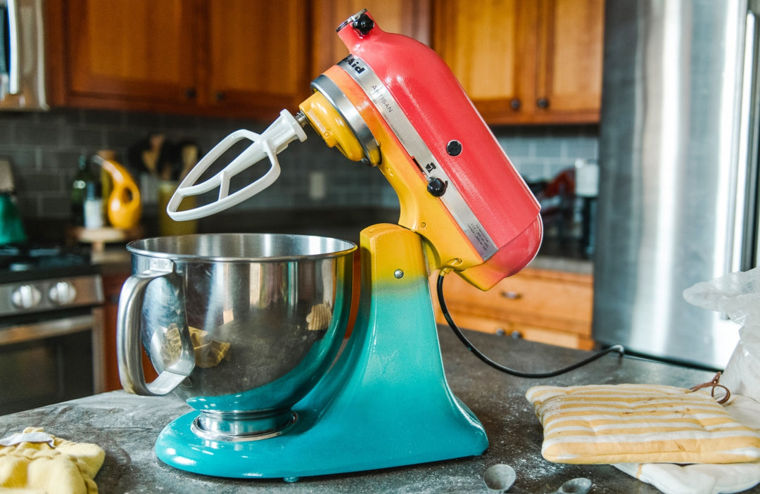 The Best Stand Mixer Makeover Using Spray Paint