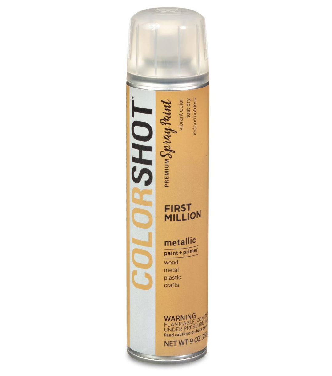 Picture of 48309 COLORSHOT Metallic Spray Paint First Million (Gold) 9 oz.