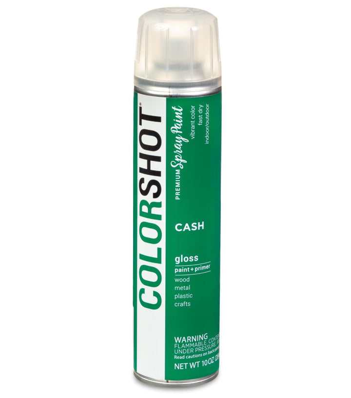 Picture of 48282 COLORSHOT Gloss Spray Paint Cash (Green) 10 oz.